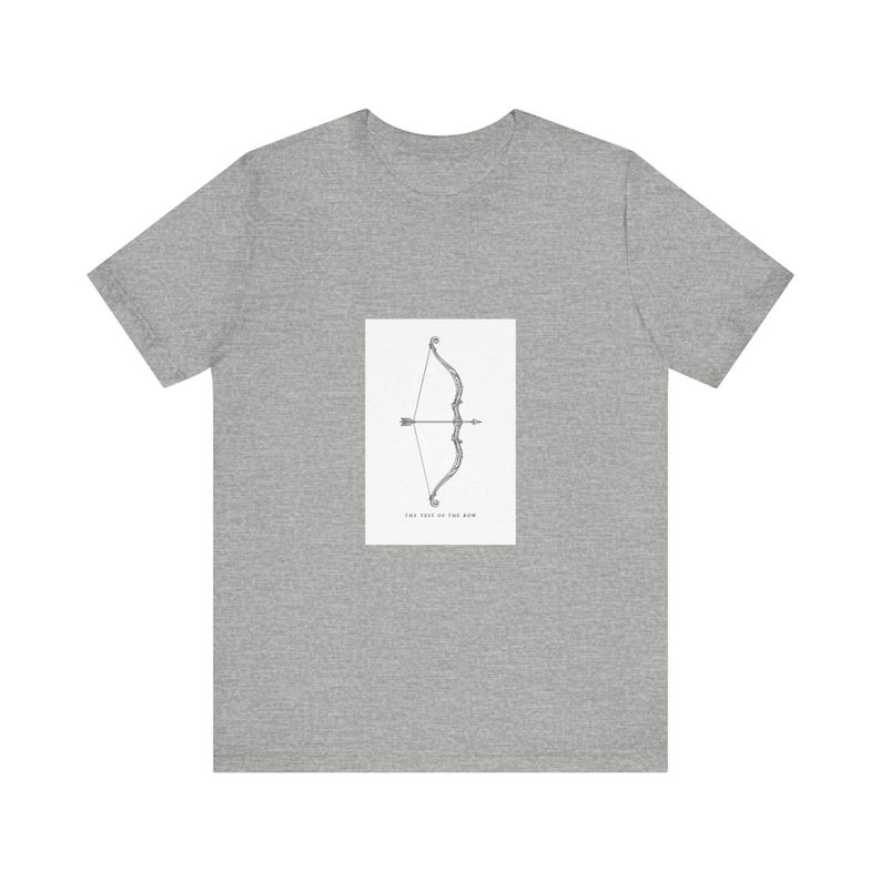 Minimalist Bow and Arrow Tee | Archery Shirt, Quiver Illustration image 5