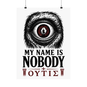 Mijn naam is niemand | Muurposter | Matte print met Griekse mythologie, De Odyssee, Cycloop, Homerus, Oud Griekenland afbeelding 9