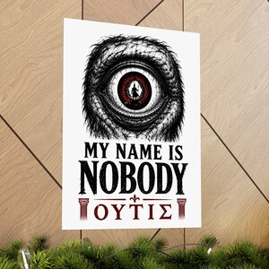 Mijn naam is niemand | Muurposter | Matte print met Griekse mythologie, De Odyssee, Cycloop, Homerus, Oud Griekenland afbeelding 13
