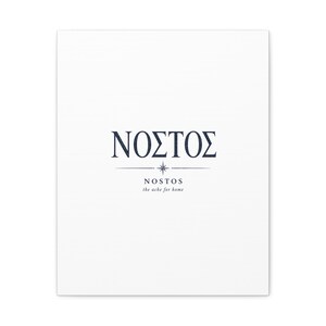 Nostos Homecoming Canvas Wall Art | The Odyssey Homer Ancient Greece Mythology Home Decor Gift image 10