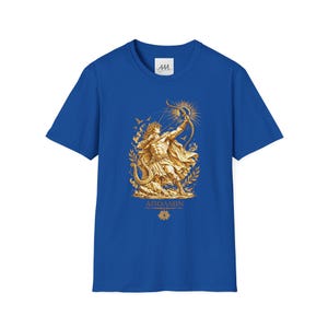 Apollo Greek God T-Shirt | Sun God Lyre Mythology Tee | Ancient Greece Graphic Shirt | Gift for Music Lover | Unisex Soft Cotton image 12