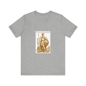 Telemachus-T-Shirt (Griechische Mythologie) | Sohn des Odysseus (Homer-Epos) | Geschenk für Fans von Dark Academia Bild 5