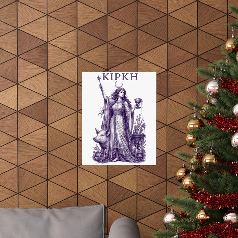 Circe Enchantress Wall Art Poster | Greek Mythology Matte Print, The Odyssey Homer Ancient Greece Decor image 20