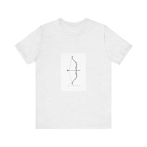 Minimalist Bow and Arrow Tee | Archery Shirt, Quiver Illustration image 2
