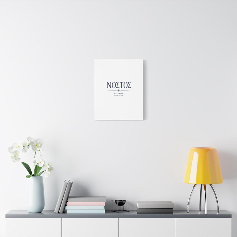 Nostos Homecoming Canvas Wall Art | The Odyssey Homer Ancient Greece Mythology Home Decor Gift image 12
