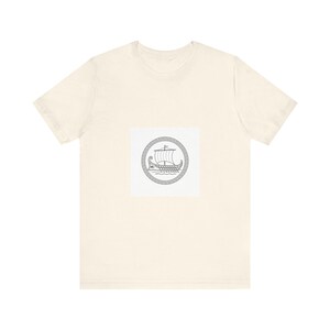 T-shirt unisex a maniche corte in jersey immagine 4