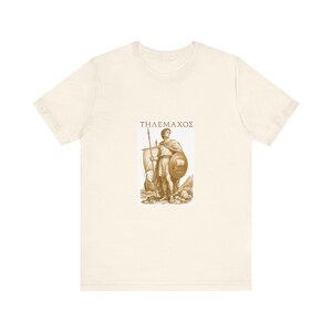 Telemachus-T-Shirt (Griechische Mythologie) | Sohn des Odysseus (Homer-Epos) | Geschenk für Fans von Dark Academia Bild 4