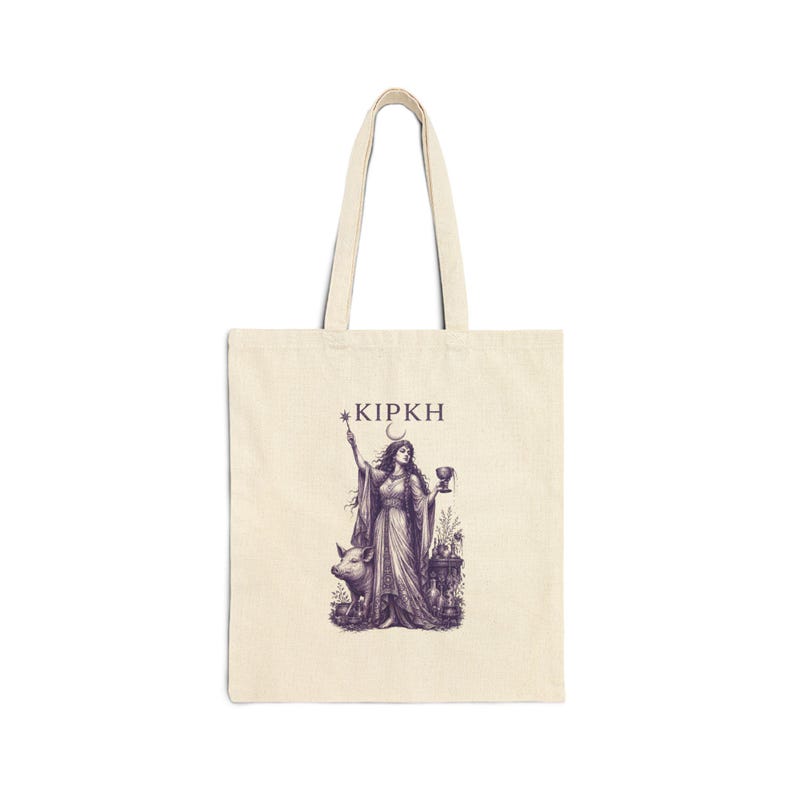 Circe Enchantress Tote Bag | The Odyssey Homer Ancient Greece Mythology Literary Gift image 1