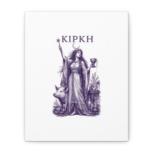 Circe, die Zauberin – Wandbild | Odyssee, Homer, Mythologie des antiken Griechenlands – Geschenkidee für Zuhause Bild 1