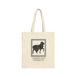 Borsa tote "Astuzia contro Forza" / Odissea Omero Antica Grecia Mitologia Regalo letterario immagine 1