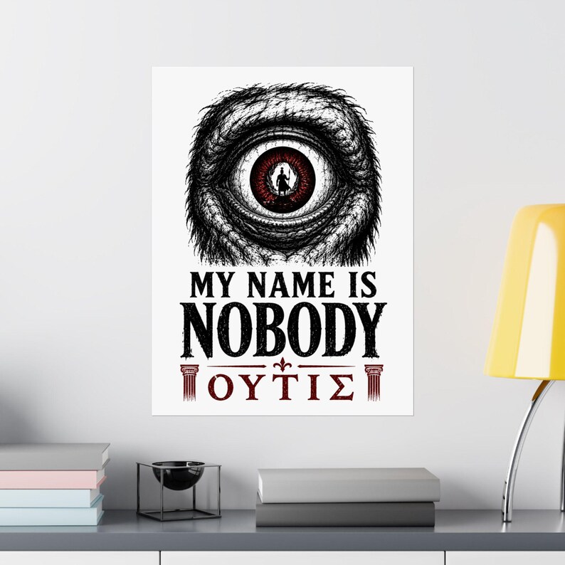 Mijn naam is niemand | Muurposter | Matte print met Griekse mythologie, De Odyssee, Cycloop, Homerus, Oud Griekenland afbeelding 16