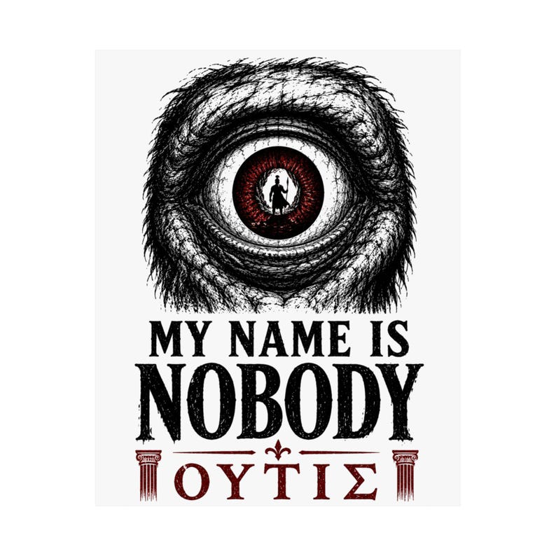 Mijn naam is niemand | Muurposter | Matte print met Griekse mythologie, De Odyssee, Cycloop, Homerus, Oud Griekenland afbeelding 18