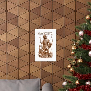 Odysseus Wall Art Poster | Greek Mythology Matte Print, The Odyssey Homer Ancient Greece Decor image 20
