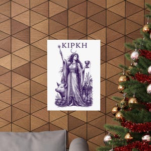 Circe Enchantress Wall Art Poster | Greek Mythology Matte Print, The Odyssey Homer Ancient Greece Decor image 12