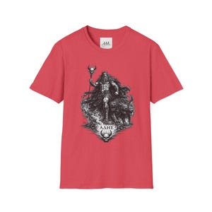 ハデス（ギリシャ神話の神）Tシャツ｜ダークファンタジー ハデスとケルベロス ユニセックスTシャツ｜オリンピアンコレクション 画像 14