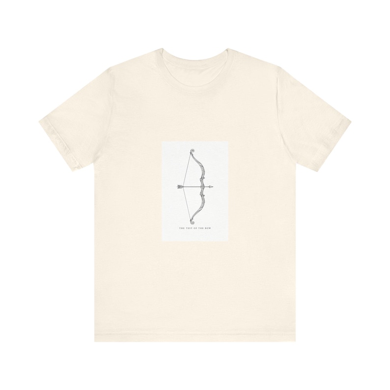 Minimalist Bow and Arrow Tee | Archery Shirt, Quiver Illustration image 4