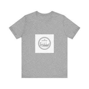 T-shirt unisex a maniche corte in jersey immagine 5