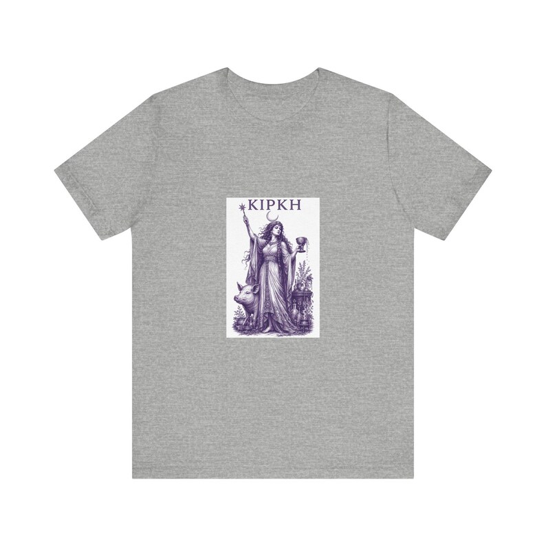 Circe Enchantress Greek Mythology T-Shirt | Homer Odyssey Sorceress | Dark Academia Literary Gift image 5