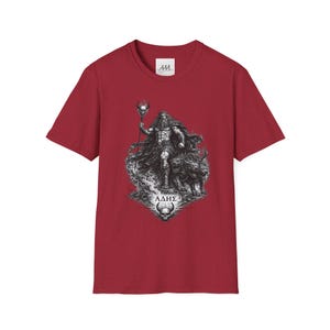 ハデス（ギリシャ神話の神）Tシャツ｜ダークファンタジー ハデスとケルベロス ユニセックスTシャツ｜オリンピアンコレクション 画像 15