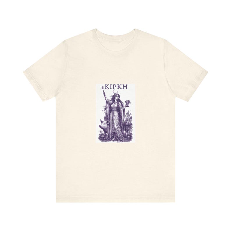 Circe Enchantress Greek Mythology T-Shirt | Homer Odyssey Sorceress | Dark Academia Literary Gift image 4
