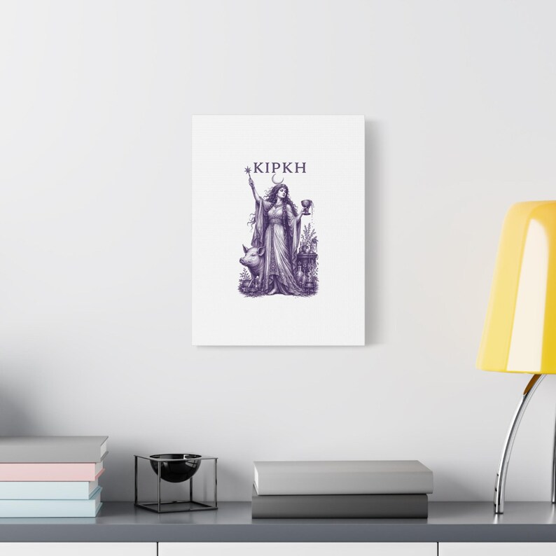 Circe, die Zauberin – Wandbild | Odyssee, Homer, Mythologie des antiken Griechenlands – Geschenkidee für Zuhause Bild 8