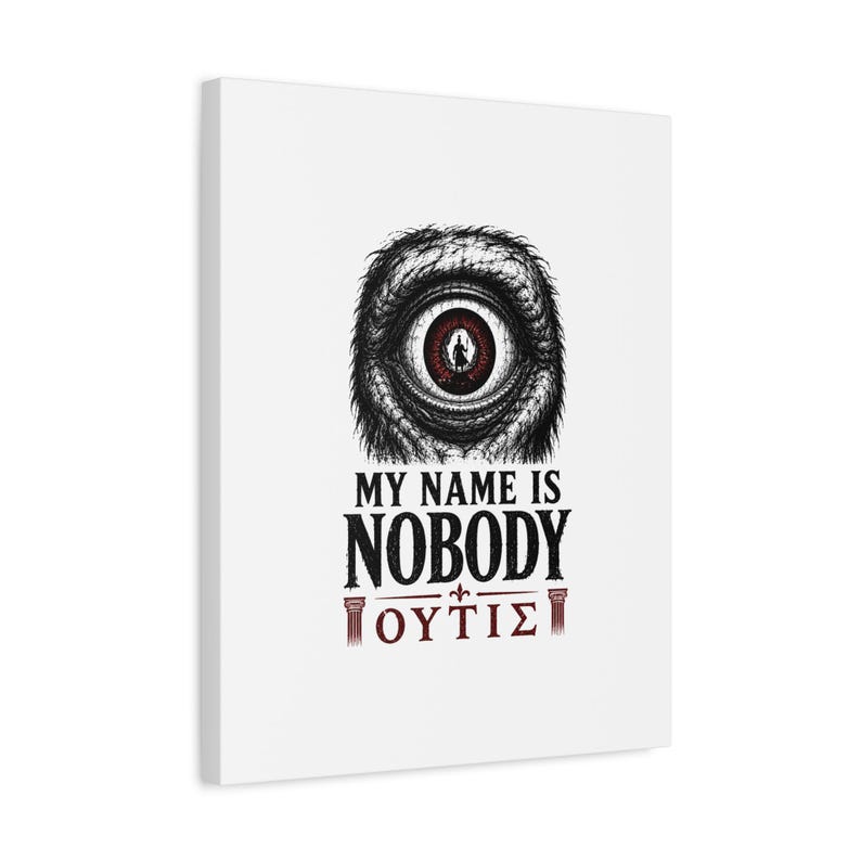 Cyclops Eye Nobody Canvas Wall Art | The Odyssey Homer Greek Mythology Polyphemus Home Decor Gift image 16