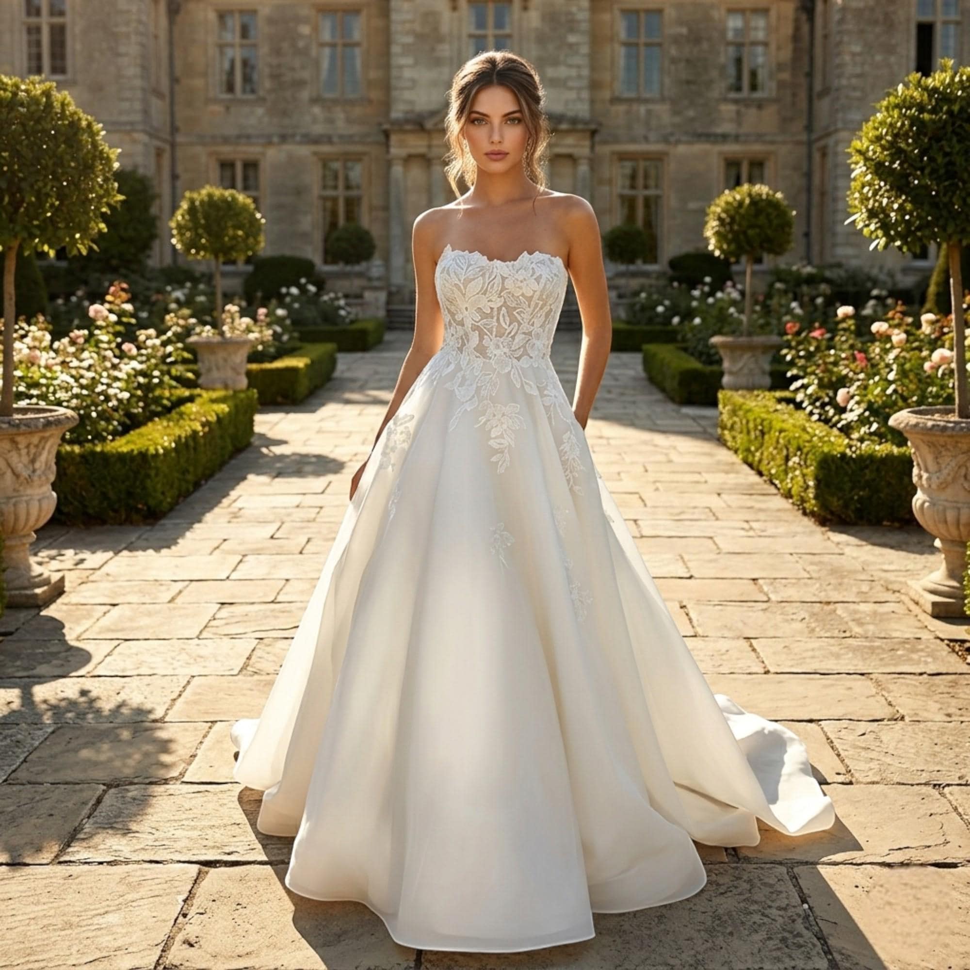 Court Wedding Dress