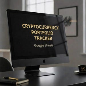 Tracker del portafoglio di criptovalute Fogli Google / Foglio di calcolo per investimenti in criptovalute / Tracker dei profitti di Bitcoin-Altcoin (download immediato)