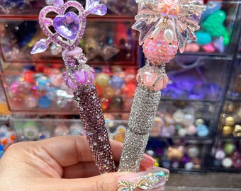 Bolígrafos elegantes con adornos