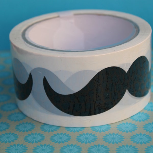 Kawaii deco BIG tape moustache