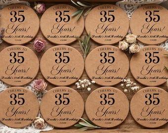 Custom Birthday Cork Coaster,WeddingCoasters,Wedding Favors for Guests,EngravedRusticCoasters,Bridal Shower, HousewarmingGifts,WeddingFavors