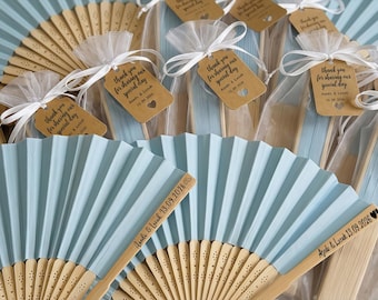 Party Favor Fans, Custom Wedding Hand Fans,Custom Fans, Wedding Favor Fans in Bulk,SummerWedding Fans,Ceremony Special Event,Bridesmaid Gift
