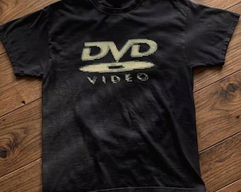 DVD de vídeo vintage camiseta retro