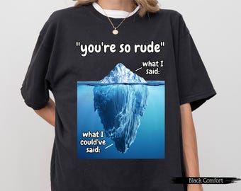 Sarcastic Rude Shirt, Funny Sarcastic Shirt For Rude People, Sarcastic Gen Z Meme Shirt, Funny Rude T Shirt, Sorry For What My Face Said