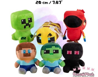 マインクラフト エンダーマン ぬいぐるみ 10インチ ブラック ソフト