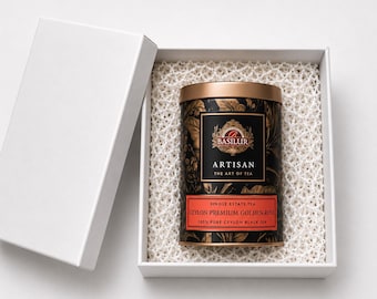 Ceylon Premium Golden Rose Tin - 75g Loose Leaf Ceylon Black Tea