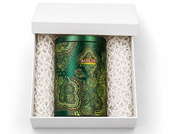 Moroccan Mint Tin Caddy- 100g Loose Leaf Green Tea