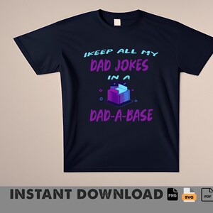 Drôle de blague papa, conception de chemise papa, humour de papa programmeur, cadeau fête des pères, téléchargement numérique Svg Png Pdf