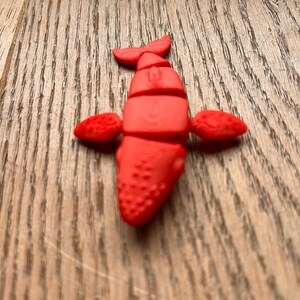 Posable fidget whale