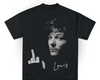 Louis shirt, World tour 2026, Faith in the future tshirt, FITF tour shirt Louis Middle Finger unisex tee