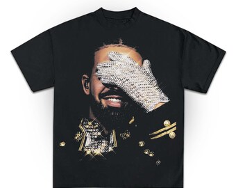 Drake Iceman MJ Glove T-shirt, Retro Music Tee, Concert Apparel unisex tee