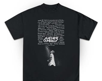 Machine Gun Kelly MGK Lost Americana Tour 2025 2026 T-shirt