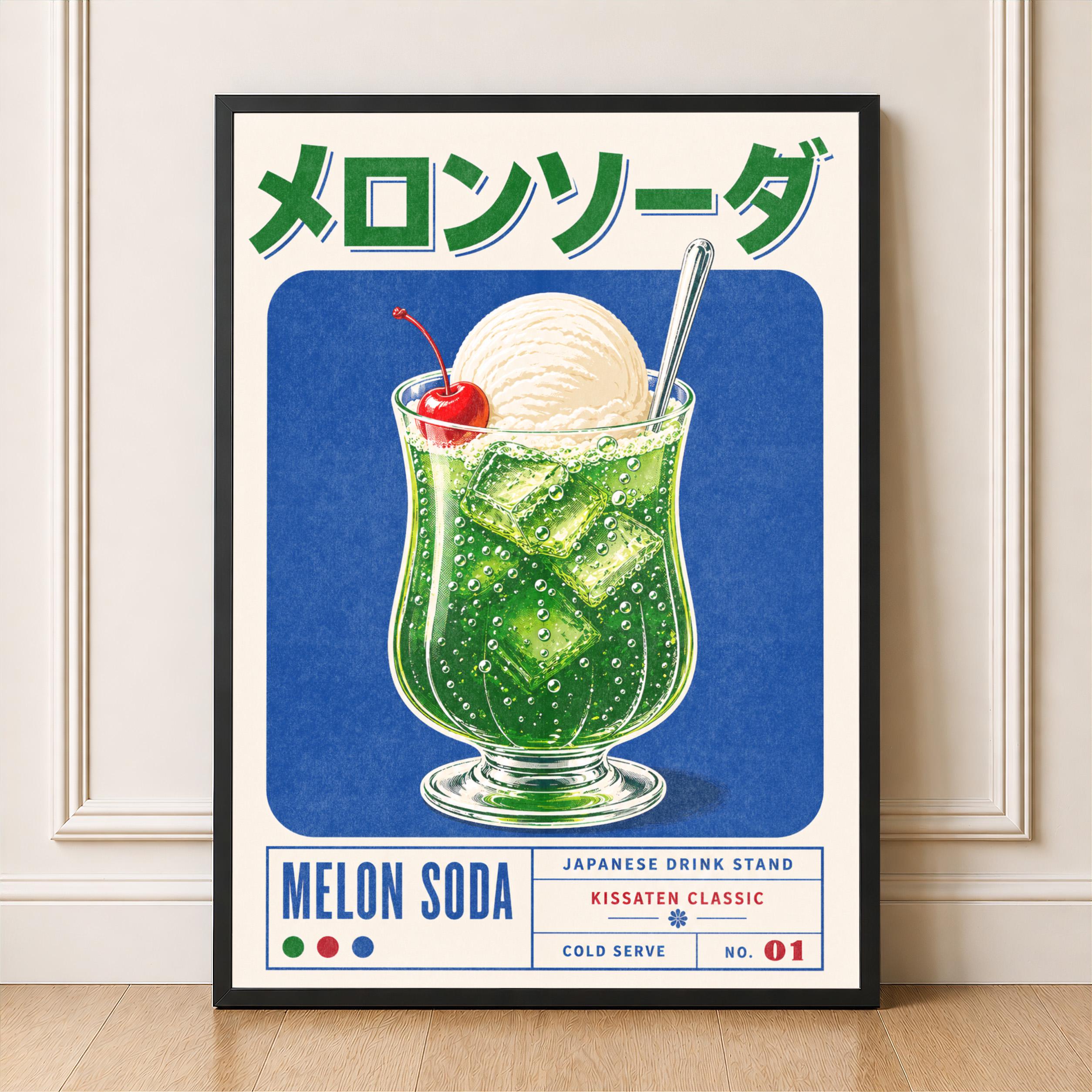 Melon Soda Print - Etsy