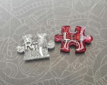 Xray Markers Glitter Puzzle Pieces