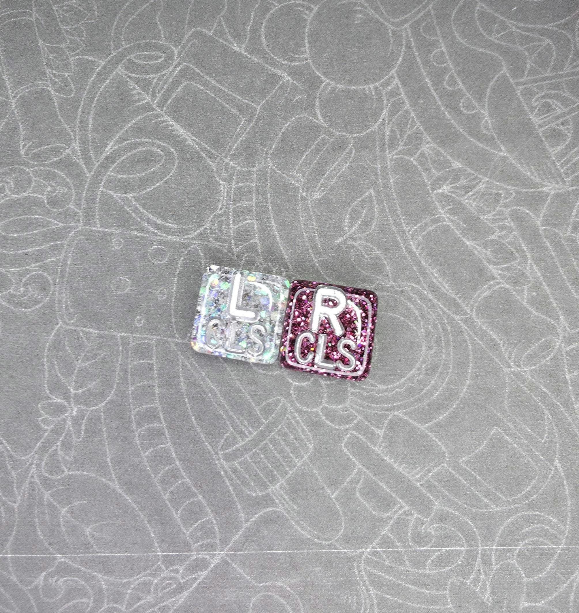 X-ray Markers - Mini Square With 2 or 3 Initials - Etsy