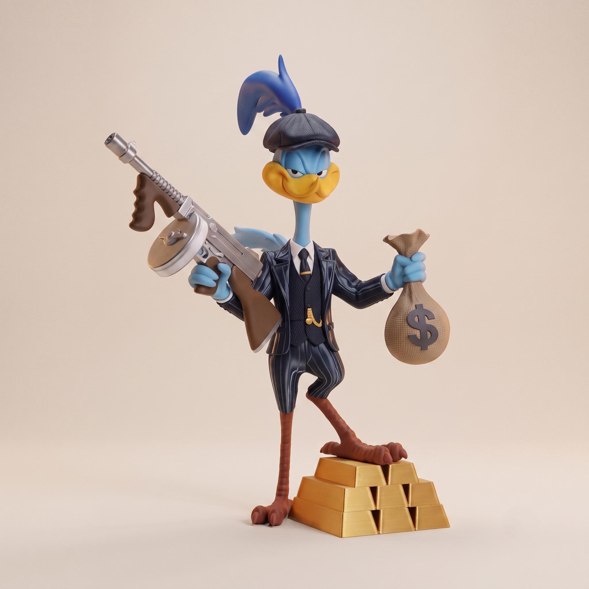 Roadrunner figure - Etsy 日本