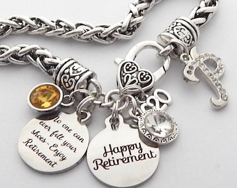 RETIREMENT GIFT- Retirement Bracelet-Retirement Jewelry-Find the Joy in the Journey Congratulations Gift-Retirement Gifts for Women-End Year