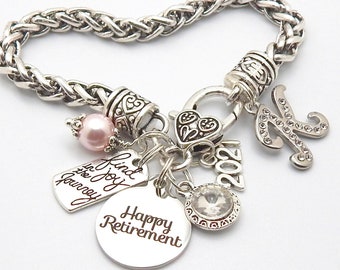 RETIREMENT GIFT- Retirement Bracelet-retirement Jewelry-find the