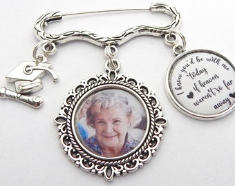 2026 Abschlussfeier Quaste Foto Pin, Klasse von 2026 Abschluss Pinning, grad Abschluss Kleid Charme, grad Zeremonie Stift, Stift für Mütze Bild