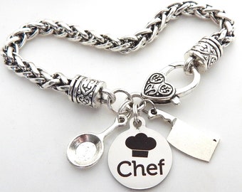 Chef Gifts, Culinary Gifts, Personalized Chef Keychain, Culinary Graduation Gift, Pastry, Foodie Gifts, Cooking Gifts, Unique Chef Gift